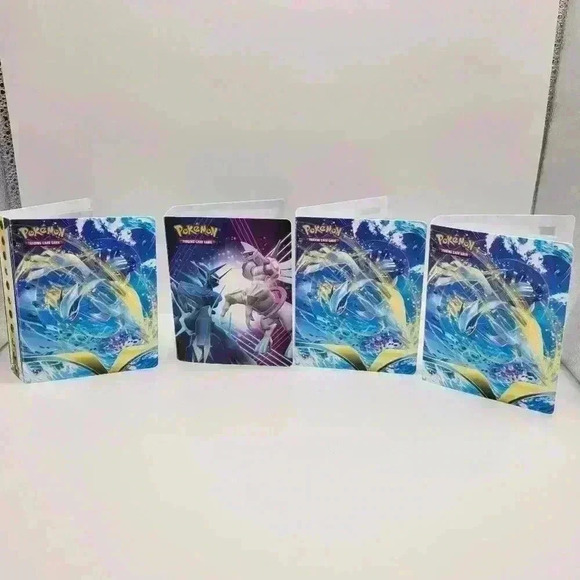 Pokemon Other - MINT Pokemon TCG Sword & Shield Chilling Reign Mini Portfolio Hold 60 Cards Each